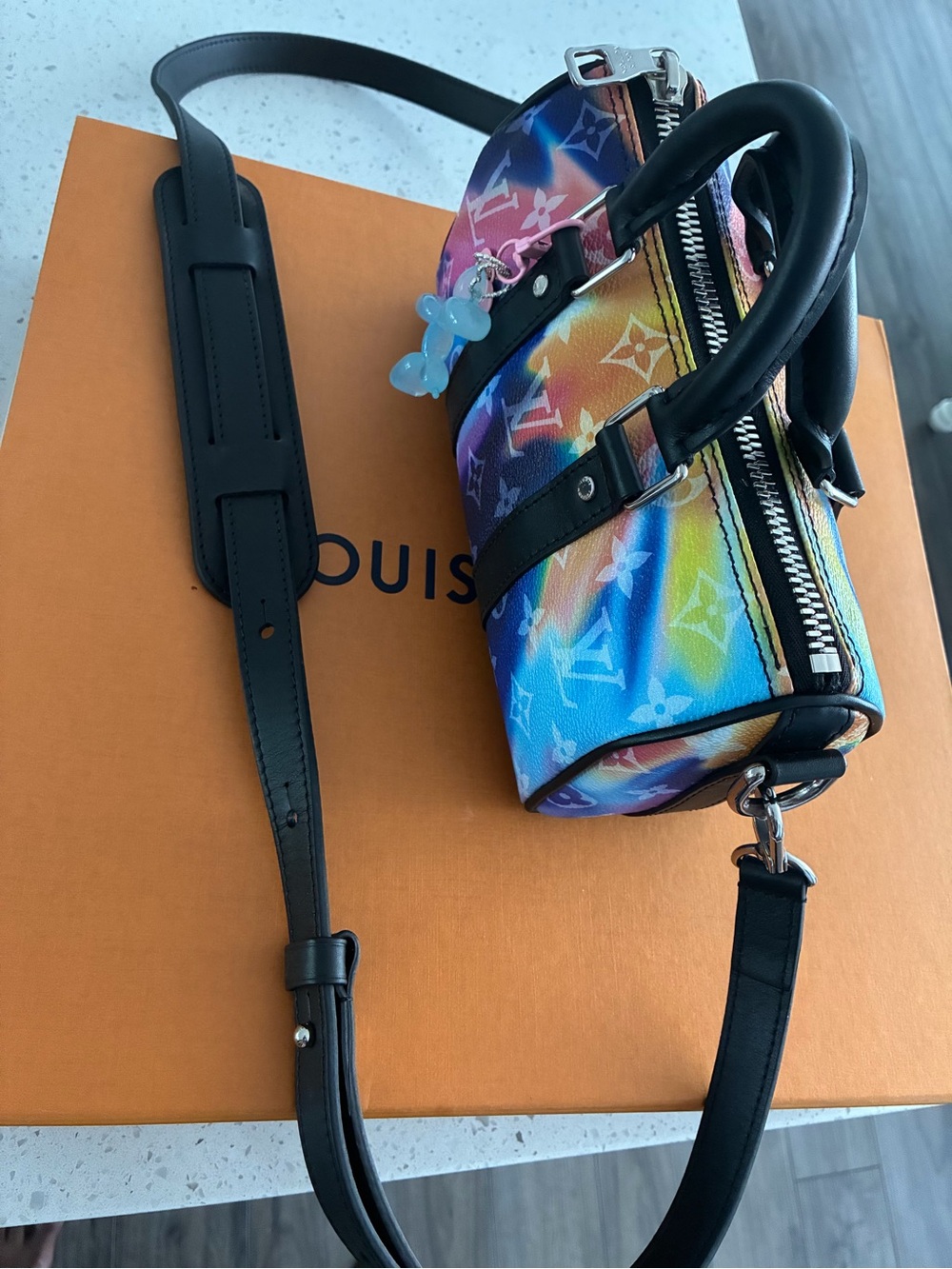 Louis Vuitton Sunset Monogram Keepall - Picture 4 of 8